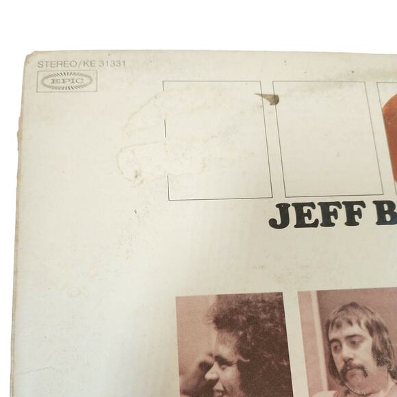 Jeff Beck Group Jeff Beck Group 1972 Epic #KE-31331 Blues Rock Vinyl LP VG+ - Picture 3 of 10